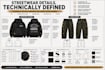 create a streetwear tech pack for sample development and production