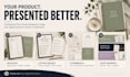 create etsy mockups, listing thumbnails, banners and digital product graphics
