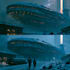create cinematic space art and sci fi environment illustration
