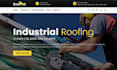 design squarespace roofing website roofing company contractor website