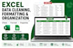 do excel data entry, data cleaning and google sheets