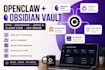 openclaw obsidian vault sync dashboard jarvis ai claude code mcp server