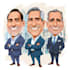 draw a professional digital cartoon caricature