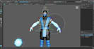 rigging 3d character,blendshape,ik fk,52arkit,maya,unity