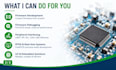 develop, debug embedded firmware for microcontrollers