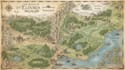 draw custom hand drawn fantasy map, rpg map, game map and map illustration