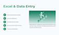 do data entry, data cleaning, google sheets