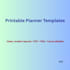 create printable planners, templates, and digital downloads