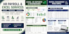 do payroll processing, attendance and salary calculations