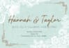 make double sided wedding card