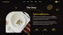design a modern restaurant website with reservation