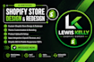 shopify website redesign, clone, revamp shopify store design and redesign store