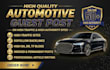 publish automotive guest posts and build quality backlinks