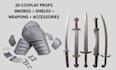 create 3d cosplay model 3d wearable armor 3d cosplay mask helmet printable prop