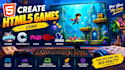 create HTML5 games using phaser, construct 3, pixijs, webgl game, mugen engine