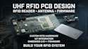 design uhf rfid pcb, reader, antenna, iot hardware and embedded firmware