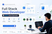 website development as full stack web developer, front end, backend developer
