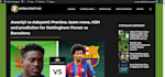 write engaging football match previews and predictions