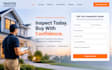design squarespace home inspection website property