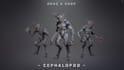 realistic 3d horror characters, terrifying creatures 3d animal, vfx compositing
