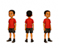 draw a character turnaround, model sheet, poses and expression sheet