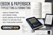 do book formatting ebook formatting kindle formatting layout for amzon kdp