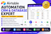 build fix airtable automation airtable crm database automation airtable expert