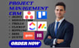 setup project management crm asana monday trello clickup rippling deel gusto