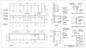 draft custom kitchen cabinet shop drawing with dimensions and details