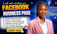 create and setup facebook business page