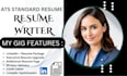 professionally write an ats optimized resume and CV