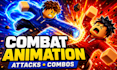 create roblox combat animation, fighting, attacks