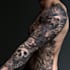 create a tattoo design of tattoo sleeve