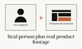 create a saas ugc video ad with screen recording