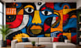 design custom mural wall art, graffiti and creative wall murals