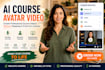 do online course avater ai elearning videos employee training video with heygen