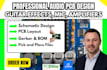 circuit schematic,pcb layout, guitar effects , mic preamp,amplifier,audio device