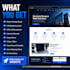 create a responsive website using HTML CSS and javascript