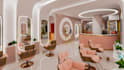 make immersive beauty salon spa and wellness center with 3d rendering
