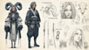 create concept art and illustration