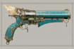 draw custom weapon gun art