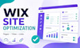 do complete wix website optimization and on page SEO fixes