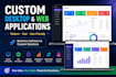develop a custom desktop or web app for your business