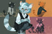 design a custom furry character, fursona
