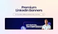 design a custom linkedin banner that stands out