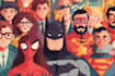 make a super hero comic character design