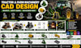 tractor attachment bracket cad, farm machine safety guards and replacement parts