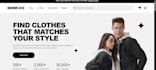 create a responsive frontend website in react