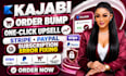 kajabi order bump, one click upsell, stripe, paypal, subscription error fixing