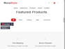 build a modern responsive ecommerce website using HTML CSS and javascript